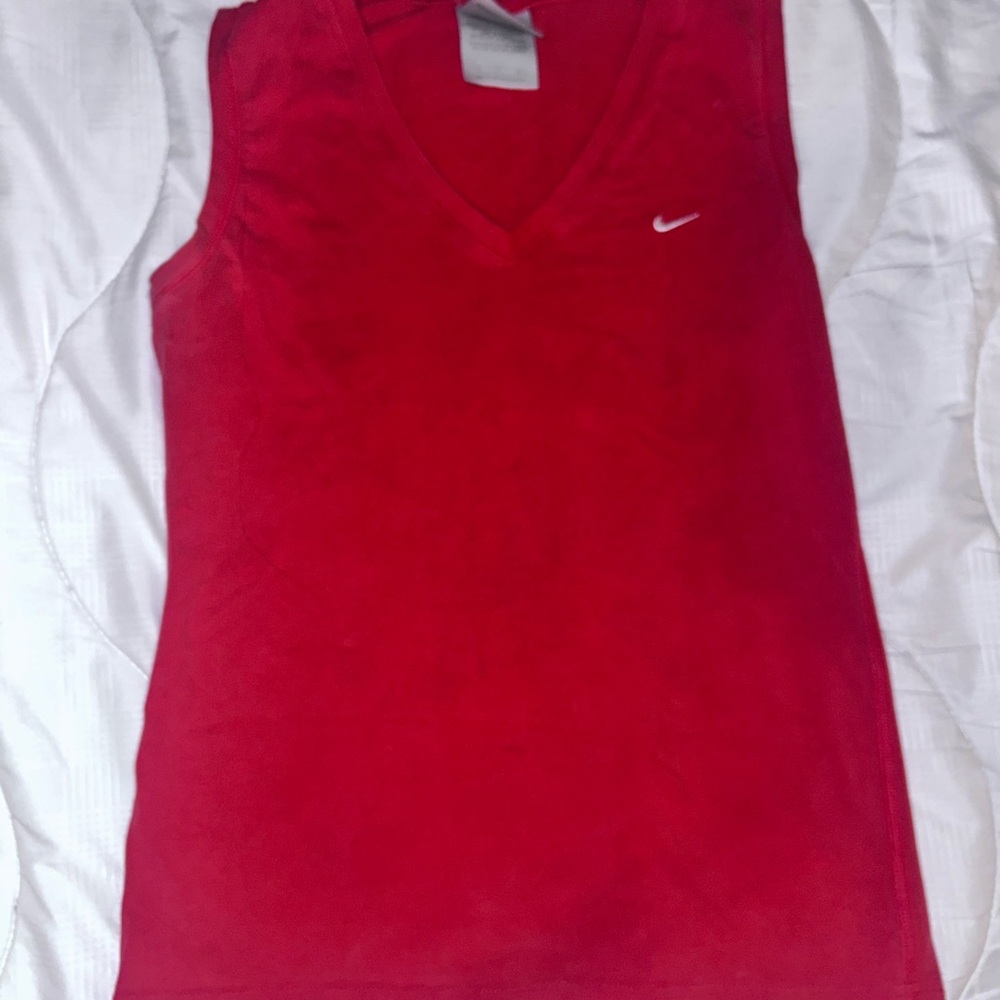 Nike Women's Bright Red Tank Top